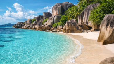 السياحة في سيشل 2026: أفضل الشواطئ وأجمل المنتجعات وتكلفة الرحلة | مدونتي السياحية شاطئ أنس سورس دارجان في سيشل بمياهه الفيروزية وصخوره الجرانيتية الشهيرة